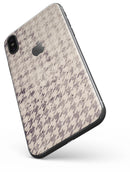 Faded Sharp Black and White Pattern - iPhone X Skin-Kit