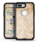 Faded Tan and Brown Ribbon Damask Pattern - iPhone 7 Plus/8 Plus OtterBox Case & Skin Kits