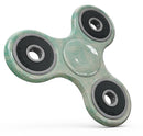 Faded Teal Overlapping Circles Full-Body Fidget Spinner Skin-Kit