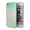 Faded Teal Pattern Of Decadence  iPhone 6/6s or 6/6s Plus 2-Piece Hybrid INK-Fuzed Case