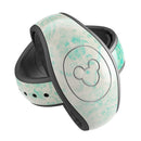 Faded Teal Pattern Of Decadence  - Decal Skin Wrap Kit for the Disney Magic Band