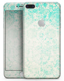 Faded Teal Pattern Of Decadence  - Skin-kit for the iPhone 8 or 8 Plus