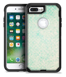 Faded Teal Snowflake Pattern - iPhone 7 Plus/8 Plus OtterBox Case & Skin Kits