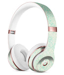 Faded Teal Snowflake Pattern Full-Body Skin Kit for the Beats by Dre Solo 3 Wireless Headphones
