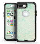 Faded Teal Snowflake Pattern - iPhone 7 Plus/8 Plus OtterBox Case & Skin Kits