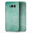 Faded Teal and Green Pattern of Luxury - Samsung Galaxy S8 Full-Body Skin Kit