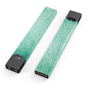 Faded Teal and Green Pattern of Luxury - Premium Decal Protective Skin-Wrap Sticker compatible with the Juul Labs vaping device