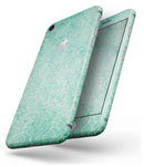 Faded Teal and Green Pattern of Luxury - Skin-kit for the iPhone 8 or 8 Plus