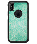 Faded Teal and Green Pattern of Luxury - iPhone X OtterBox Case & Skin Kits