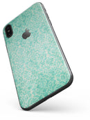 Faded Teal and Green Pattern of Luxury - iPhone X Skin-Kit