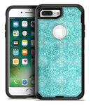 Faded Teal and Sctratched Royal Surface - iPhone 7 Plus/8 Plus OtterBox Case & Skin Kits