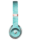 Faded Teal and Sctratched Royal Surface Full-Body Skin Kit for the Beats by Dre Solo 3 Wireless Headphones