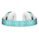 Faded Teal and Sctratched Royal Surface Full-Body Skin Kit for the Beats by Dre Solo 3 Wireless Headphones