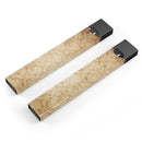 Faded Vintage Orange Rococo Pattern - Premium Decal Protective Skin-Wrap Sticker compatible with the Juul Labs vaping device