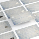 Faded White and Blue Interlocking Squares - Premium Protective Decal Skin-Kit for the Apple Credit Card