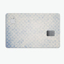 Faded White and Blue Interlocking Squares - Premium Protective Decal Skin-Kit for the Apple Credit Card