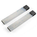 Faded White and Blue Interlocking Squares - Premium Decal Protective Skin-Wrap Sticker compatible with the Juul Labs vaping device