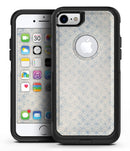 Faded White and Blue Interlocking Squares - iPhone 7 or 8 OtterBox Case & Skin Kits