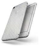 Faded White and Blue Interlocking Squares - Skin-kit for the iPhone 8 or 8 Plus