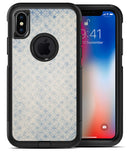 Faded White and Blue Interlocking Squares - iPhone X OtterBox Case & Skin Kits