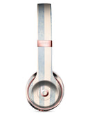 Faded White and Blue Vertical Stripes Full-Body Skin Kit for the Beats by Dre Solo 3 Wireless Headphones