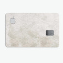 Faded White and Gray Royal Pattern - Premium Protective Decal Skin-Kit for the Apple Credit Card