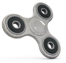 Faded White and Gray Royal Pattern Full-Body Fidget Spinner Skin-Kit