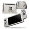 Faded White and Gray Royal Pattern - Skin Wrap Decal for Nintendo Switch Lite Console & Dock - 3DS XL - 2DS - Pro - DSi - Wii - Joy-Con Gaming Controller