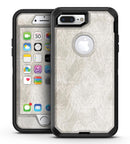 Faded White and Gray Royal Pattern - iPhone 7 Plus/8 Plus OtterBox Case & Skin Kits
