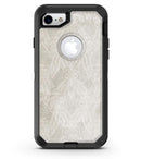 Faded White and Gray Royal Pattern - iPhone 7 or 8 OtterBox Case & Skin Kits