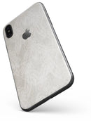 Faded White and Gray Royal Pattern - iPhone X Skin-Kit