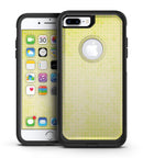 Faded Yellow Micro Grunge Dots - iPhone 7 or 7 Plus Commuter Case Skin Kit
