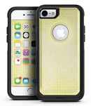 Faded Yellow Micro Grunge Dots - iPhone 7 or 8 OtterBox Case & Skin Kits