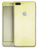 Faded Yellow Micro Grunge Dots - Skin-kit for the iPhone 8 or 8 Plus