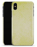 Faded Yellow Micro Grunge Dots - iPhone X Clipit Case
