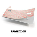 Fading Brown and Red Polkadotted Pattern - Premium Protective Decal Skin-Kit for the Apple Credit Card