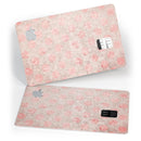 Fading Brown and Red Polkadotted Pattern - Premium Protective Decal Skin-Kit for the Apple Credit Card