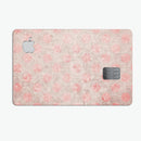 Fading Brown and Red Polkadotted Pattern - Premium Protective Decal Skin-Kit for the Apple Credit Card