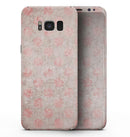 Fading Brown and Red Polkadotted Pattern - Samsung Galaxy S8 Full-Body Skin Kit