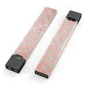 Fading Brown and Red Polkadotted Pattern - Premium Decal Protective Skin-Wrap Sticker compatible with the Juul Labs vaping device