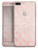 Fading Brown and Red Polkadotted Pattern - Skin-kit for the iPhone 8 or 8 Plus