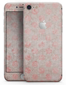 Fading Brown and Red Polkadotted Pattern - Skin-kit for the iPhone 8 or 8 Plus