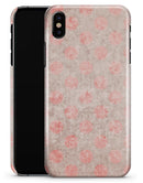 Fading Brown and Red Polkadotted Pattern - iPhone X Clipit Case