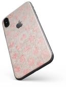 Fading Brown and Red Polkadotted Pattern - iPhone X Skin-Kit