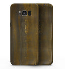 Fading Golden Fire Field - Samsung Galaxy S8 Full-Body Skin Kit