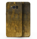 Fading Golden Fire Field V2 - Samsung Galaxy S8 Full-Body Skin Kit