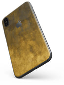 Fading Golden Fire Field V2 - iPhone X Skin-Kit