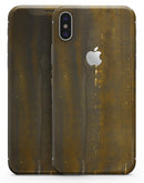 Fading Golden Fire Field - iPhone X Skin-Kit
