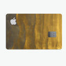Fading Golden Ridges - Premium Protective Decal Skin-Kit for the Apple Credit Card