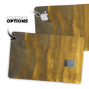 Fading Golden Ridges - Premium Protective Decal Skin-Kit for the Apple Credit Card